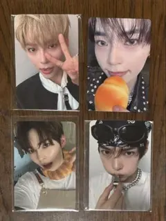 ZEROBASEONE ZB1 ゼベワン ソンハンビン ハンビン 4枚セット