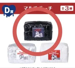 富江×ハローキティ D賞 マルチポーチ ブラック