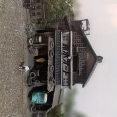 Nゲージジオラマ 海岸の田舎町風景 - メルカリ