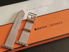 【限定値下げ】Apple Watch HERMES トワルH ゴールド エクリュ