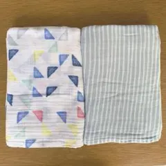 aden + anais おくるみ 2枚セット ボーダー エイデンアンドアネイ