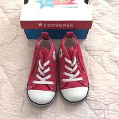CONVERSE 赤 スニーカー First Star