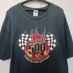USA古着 半袖 プリントＴシャツ XLサイズ 黒