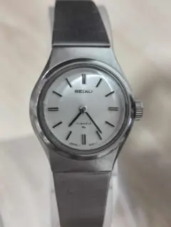 セイコー SEIKO ビンテージレディース手巻き腕時計 11-0910　稼働品