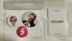 Snow Man 1st POP-UP バッジセット