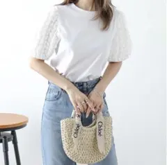 【新品未使用タグ付き】ラジエム ポップコーンプルオーバー ホワイト FREEのサムネイル