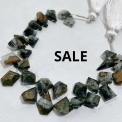 xk183/SALE!半貴石◇ブラウンコーテッドジャスパー ボリュームカット