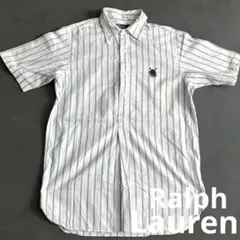希少モデル◎Ralph Lauren マチ付きハーフボタンシャツ　2000年初期