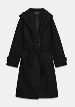 ZW COLLECTION ウールブレンドベルト付きコート ZARA ZW COLLECTION ウールブレンドコート ベルト付き - メルカリ
