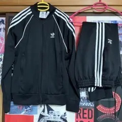 美品★adidas Sトラックジャケット アディダスオリジナルス 黒