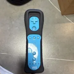 Nintendo Wii リモコン ブルー ジャケット付き