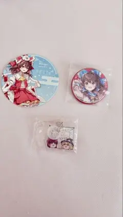 東方Project 缶バッジ 博麗霊夢 - メルカリ