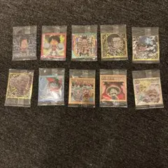 ワンピース　ウエハースシール　10枚セット　シークレットあり
