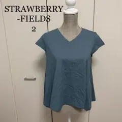 STRAWBERRY-FIELDS 2 ブラウス 新品未使用 タグ付きのサムネイル