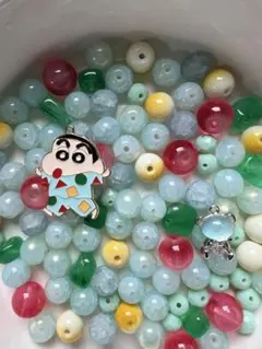 N8-27 【最終処分3点で999円】　ビーズ　パーツ　ブレスレット　ストラップ