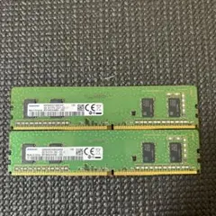Samsung DDR3 8GB PC4-2400Tメモリ