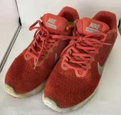 K77 NIKEAIRMAXSEQUENT2メンズスニーカー26.5cmオレンジ