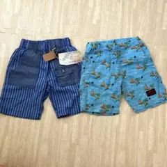 【美品】半ズボン　男の子　90 100 夏　ハーフパンツ　ズボン【未使用品あり】