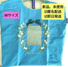 【新品、未使用】Ball & Chain エコバッグ M　青　カフェタナカ