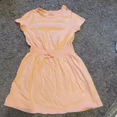 Polo Ralph Lauren 半袖ワンピース 3T オレンジ