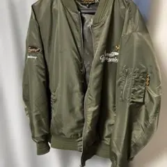 Peanuts Motorcycles スタジャン 4L オリーブグリーン