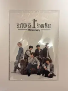 SixTONES SnowMan 1st anniversary クリアファイル
