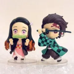 鬼滅の刃 ちまっ！きゃら フィギュア 竈門炭治郎 竈門禰豆子
