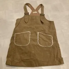 SALE branshes ジャンバースカート 120 ベージュ