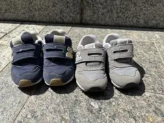 New Balance キッズ スニーカー 2足セット