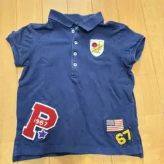 ポロラルフローレン　ワッペンポロシャツ　6歳　120