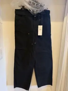 美品サカイsacai ベルト付きコットンナイロンパンツ カーハート A.P.C sacai×Carhartt WIP サカイ カーハート 23AW Canvas Pants