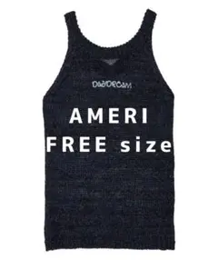 アメリ　AMERI キャミソールニット　タンクトップ　ベスト　アメスリ　トップスのサムネイル