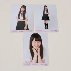 =LOVE イコラブ 生写真 初期制服 佐々木舞香 コンプ