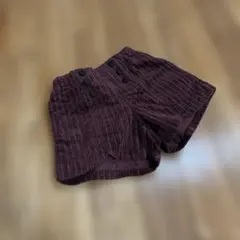 アプレレクール コーデュロイショートパンツ90