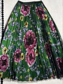 花柄プリーツスカート サイズ1