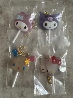 サンリオ　カラフルキャンディーチャーム マイメロ クロミ ウサハナ キティ