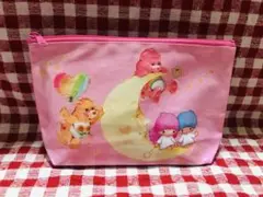 キキララケアベアポーチ　ピンク新品未開封サンリオ　ケアベア限定　廃盤品安売りのサムネイル