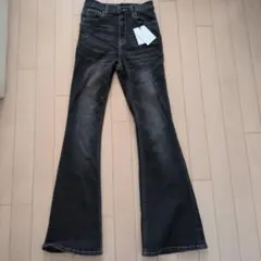 グレイル　ストレッチフレアデニムパンツ