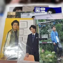(新品未開封)大野智 ライブクリアファイル9枚セット