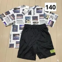 未使用 男の子 140 半袖 半ズボン セット