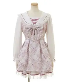 LIZLISA Sewing Bear柄セットアップ ホワイト