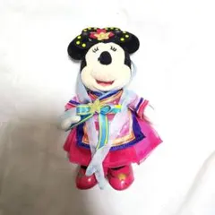 ディズニーランド　七夕Days2014　ぬいぐるみバッジ　ミニーマウス