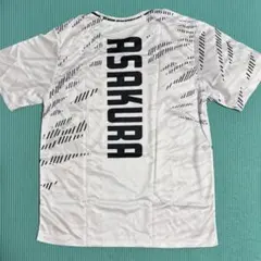 「ASAKURA」トレーニングTシャツ 白 M 未使用