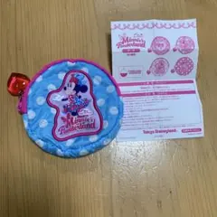 ディズニー ミニー パルパルーザ ミニファン ミニパル カプセルトイ ポーチ