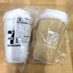 セブンイレブンハッピーくじ B賞 セブンカフェぬいぐるみチャーム 2個セット