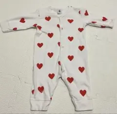 ハート ロンパース