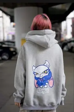 May4 AlleyCat Zip Hoodie (Gray)