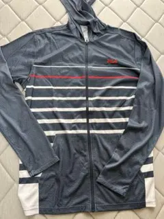 FILA フード付きジップアップラッシュガードLL
