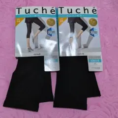 ❦GUNZE Tuche 7分丈 　レギンス 　L-LL 2足セット❦