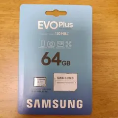 Samsung EVO Plus 64GB microSDカード